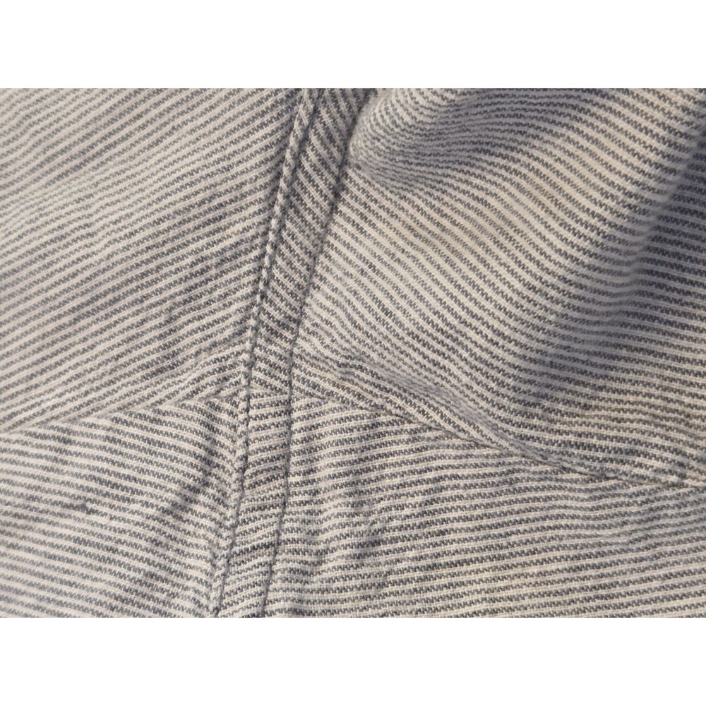 Tommy Bahama Linen Shorts Mens 34 Blue Stripe Flat Front Island Casual Summer - Picture 6 of 8
